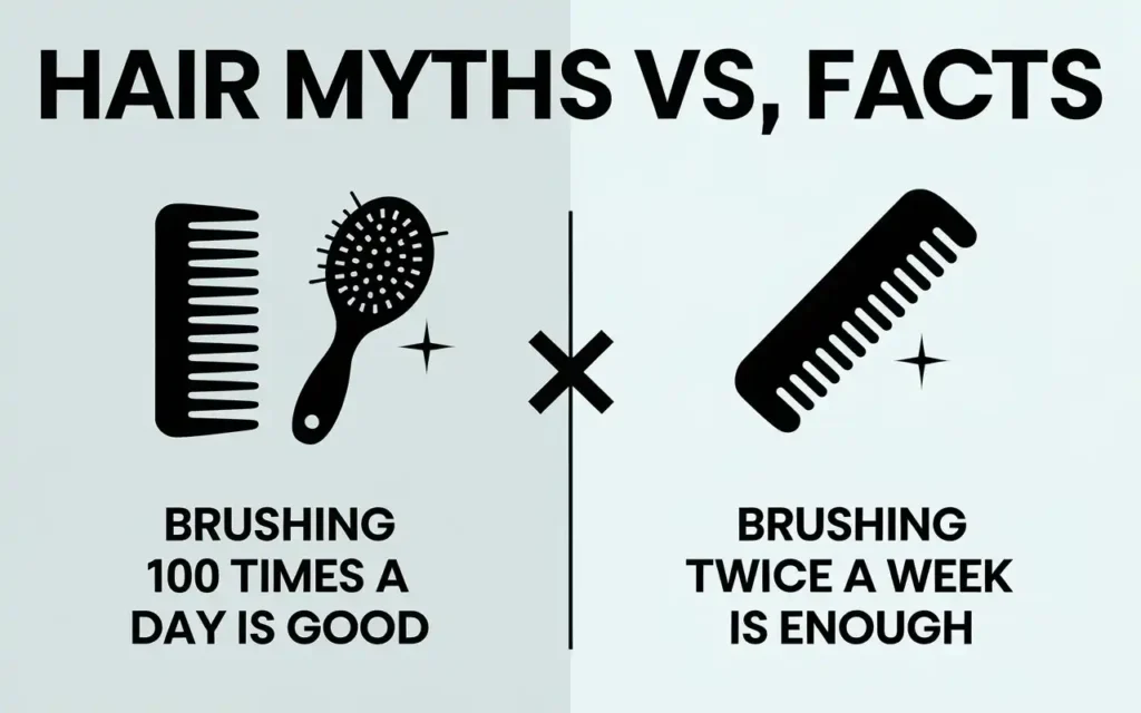 Debunking common myths about healthy hair care