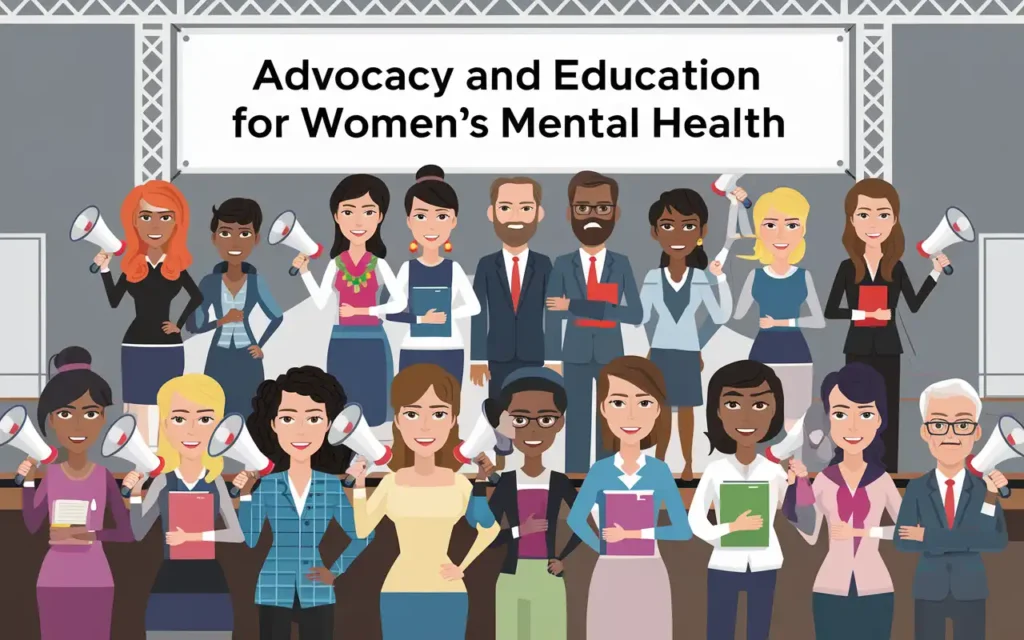 Advocacy and education for women's mental health