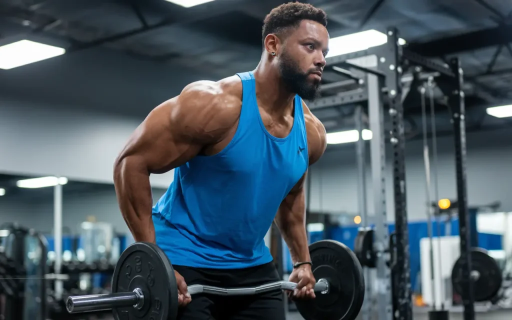 Anthony Anderson engaging in his weight loss workout routine
