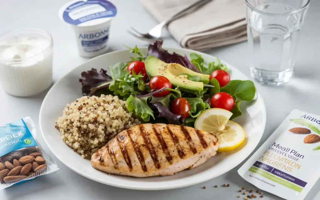 Healthy meals plan for Arbonne 30 Days to Healthy Living