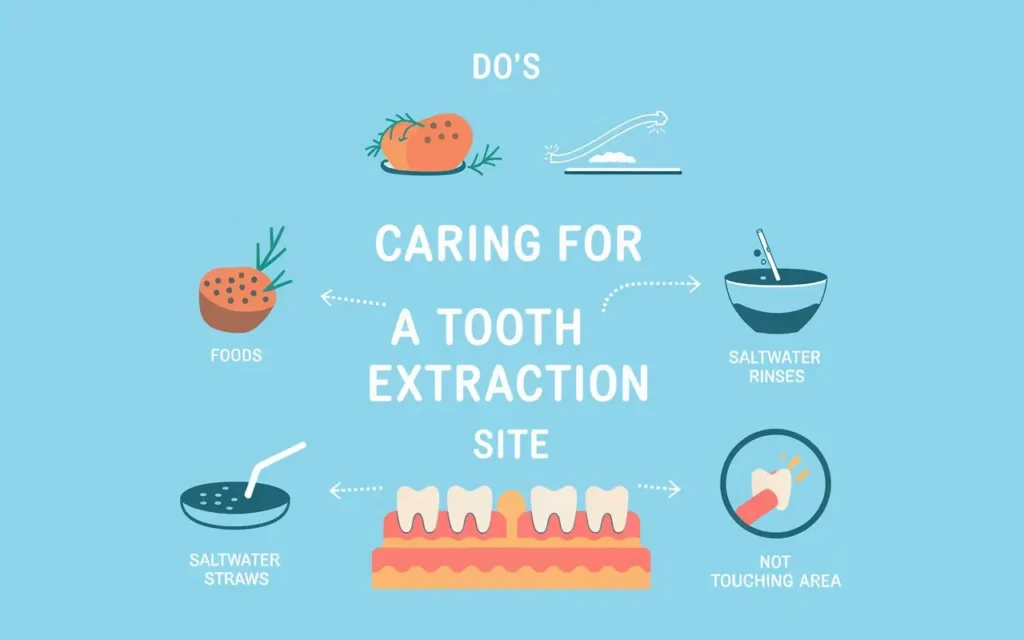 Caring for Tooth Extraction Site Tips