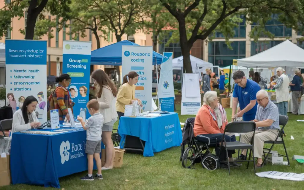 Community mental health awareness event