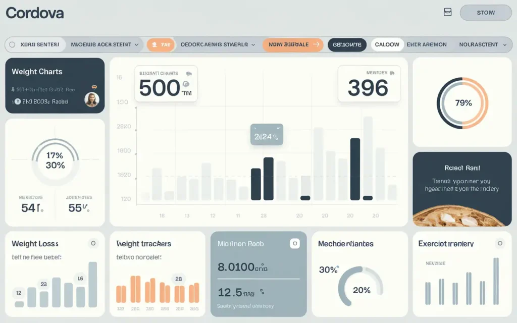 Progress tracking tools for Cordova weight loss