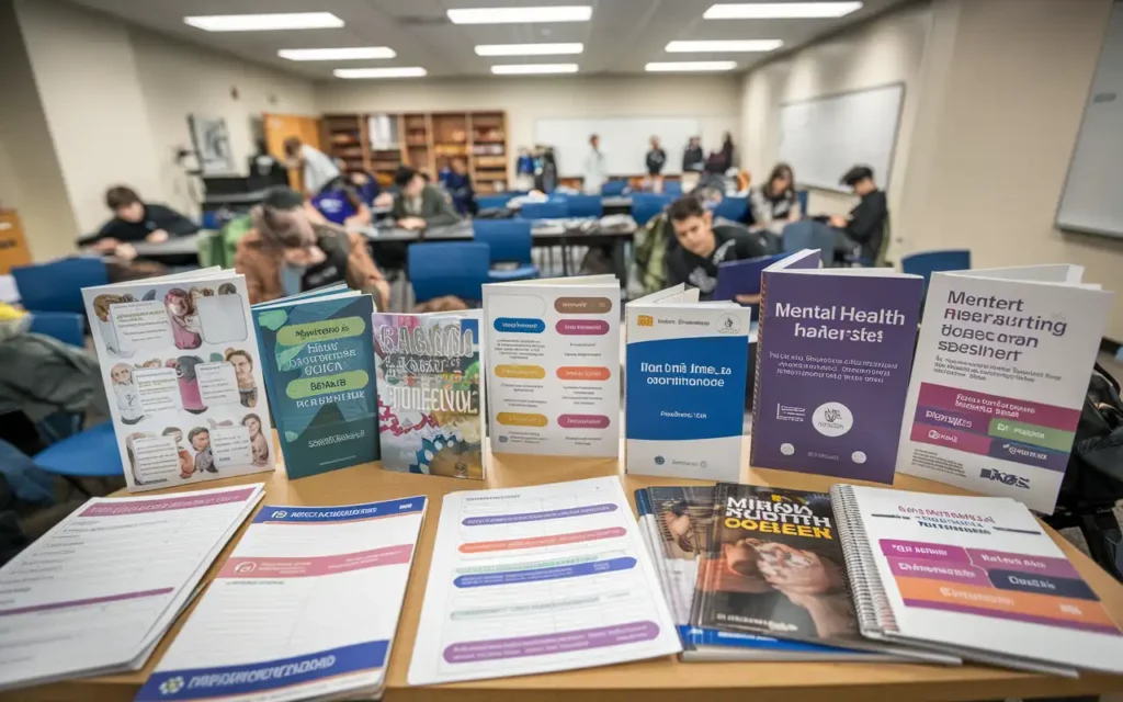 Mental health educational materials for students