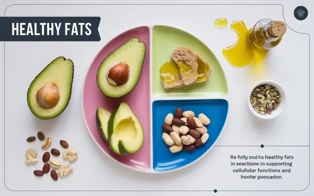 Healthy Fats section of the Healthy Eating Plate Template
