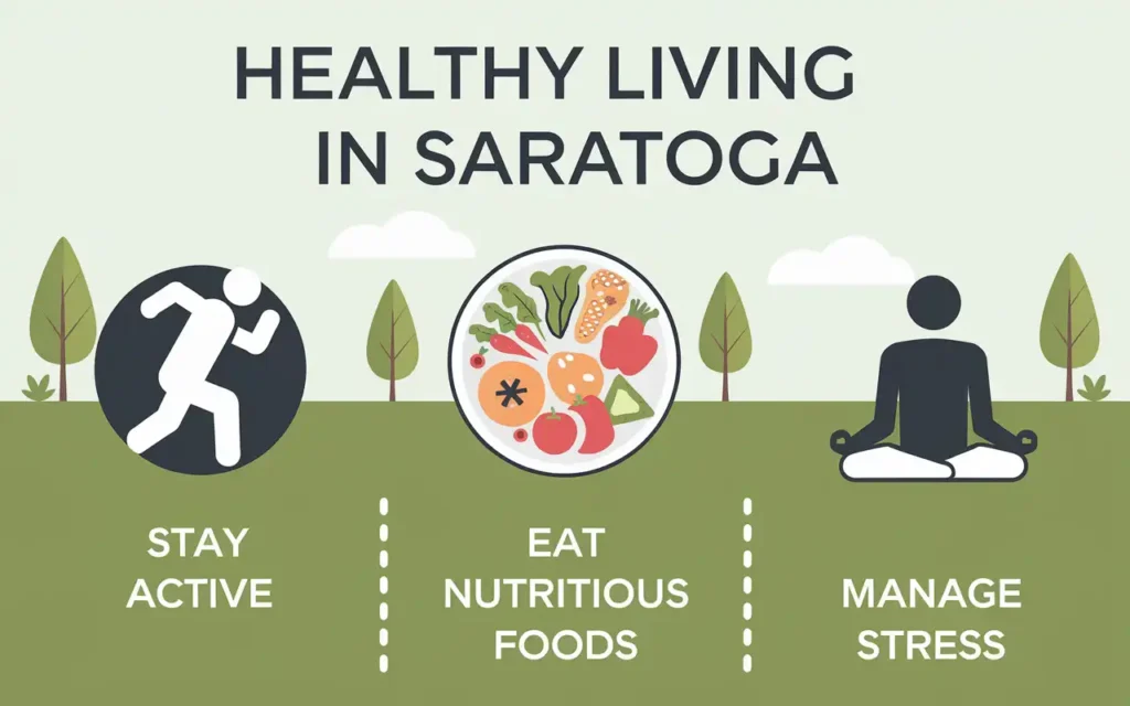 Tips for Healthy Living in Saratoga