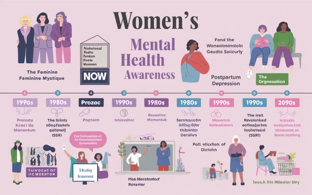 History of women's mental health awareness