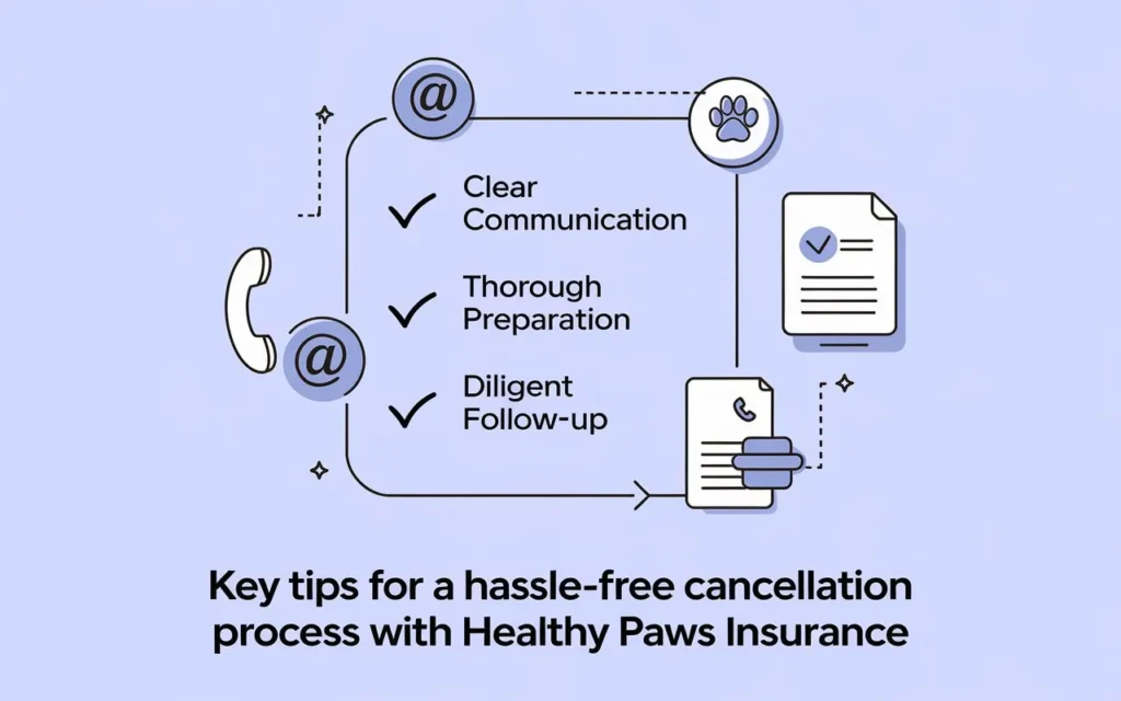 Tips for a smooth cancellation of Healthy Paws insurance

