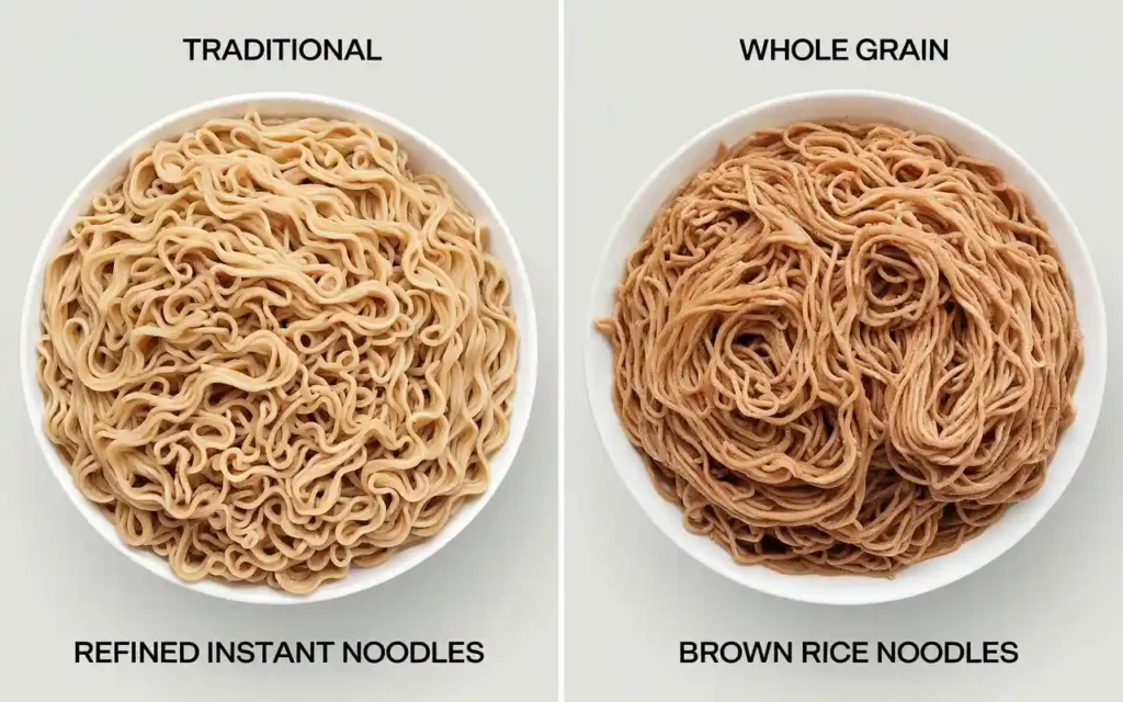 Switching to Whole Grain Noodles for a Healthier Instant Meal