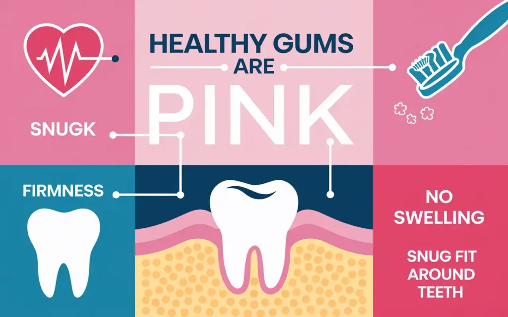 How to tell if your gums are healthy - signs of healthy gums