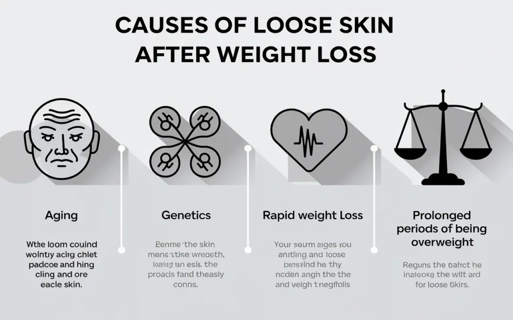 Understanding how to tighten loose skin after weight loss causes