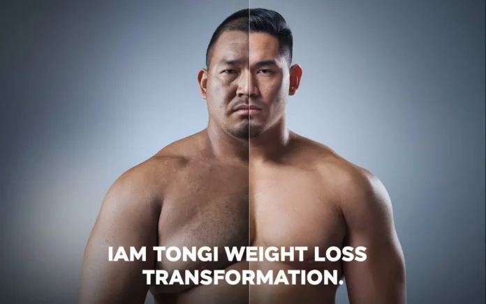 Iam Tongi weight loss transformation showcasing his fitness journey