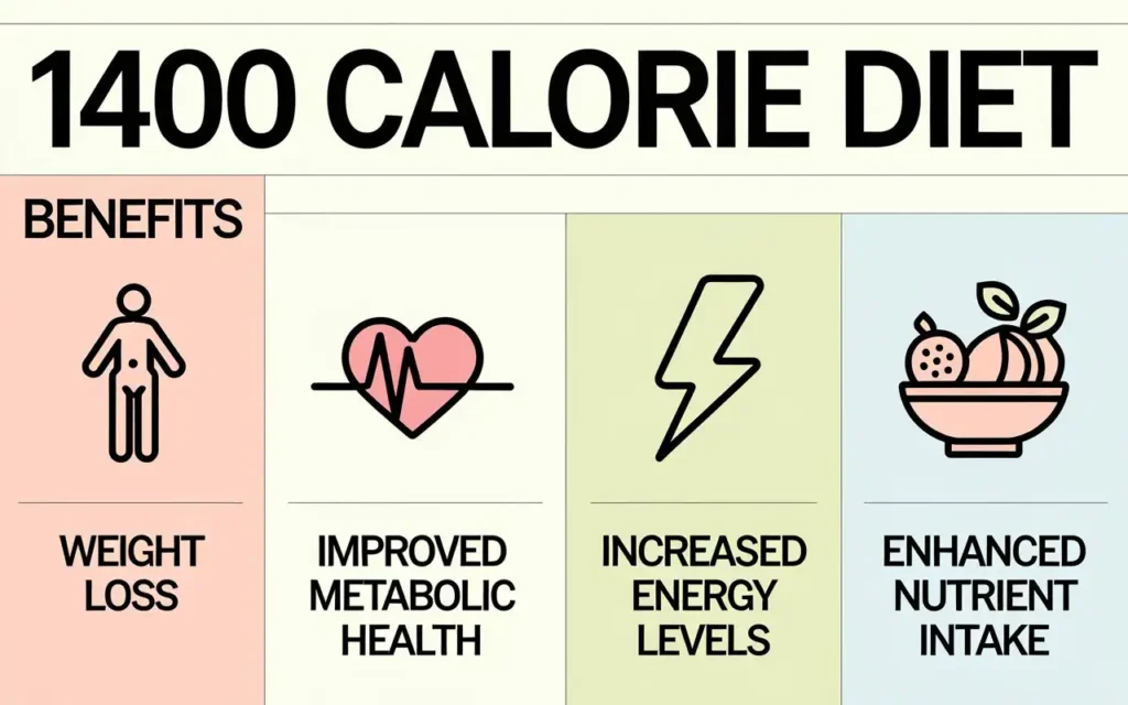 Is eating 1400 calories a day healthy? Benefits of the diet