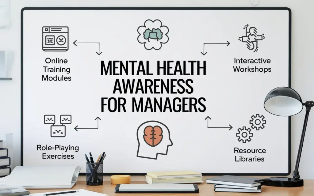 Tools and techniques for mental health awareness training for managers
