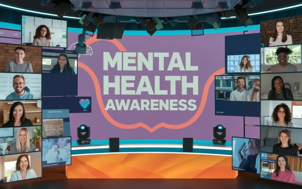 Virtual mental health awareness event