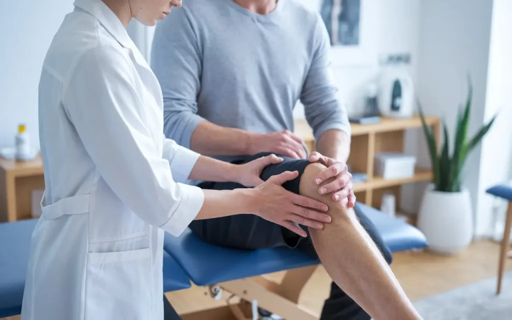 Physical therapy for knee health