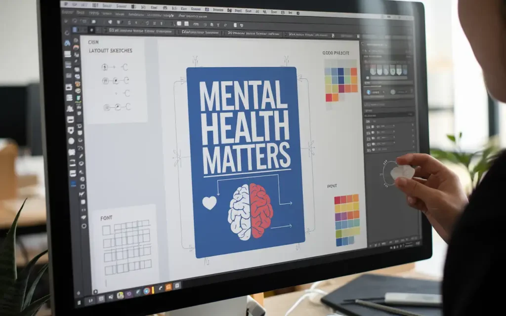 Design tips for school mental health awareness poster