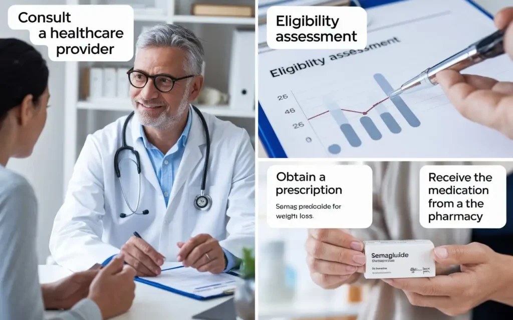 Step-by-step guide to the prescription process for semaglutide for weight loss in non-diabetics 