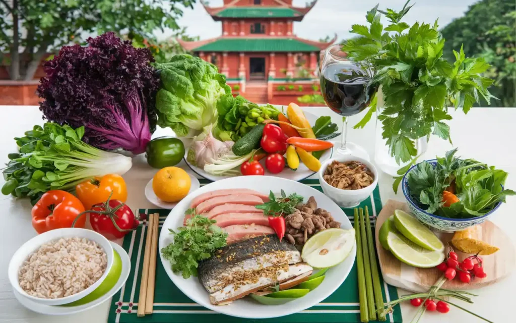 Suc Khoe health tips for a balanced diet