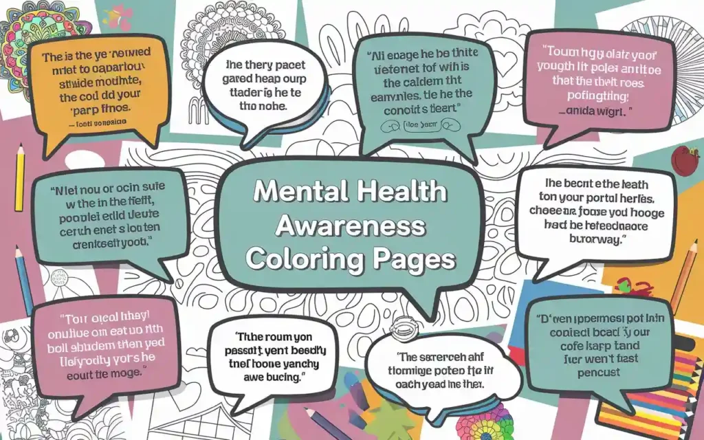 Testimonials for Coloring Pages and Mental Health 