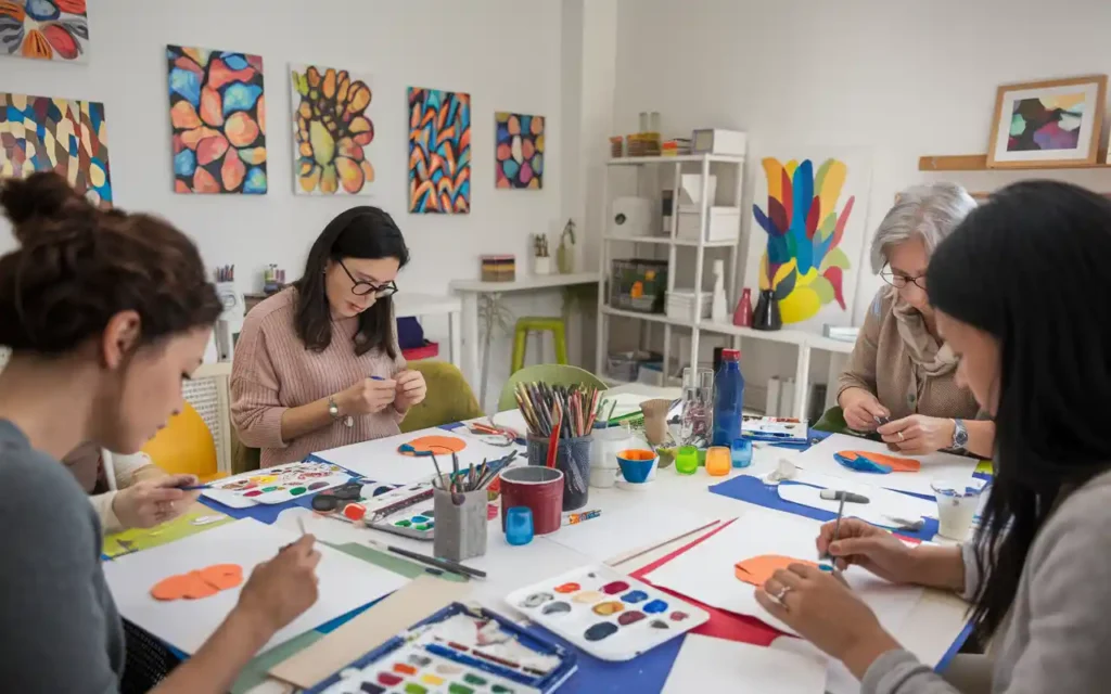 Art therapy as ways to promote mental health awareness through creativity