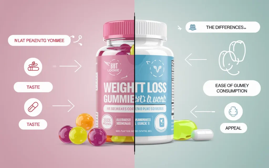 Weight loss gummies that work compared to traditional supplements