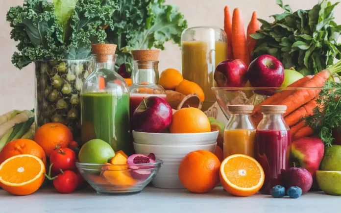 3 day juice cleanse weight loss with fresh fruits and vegetables