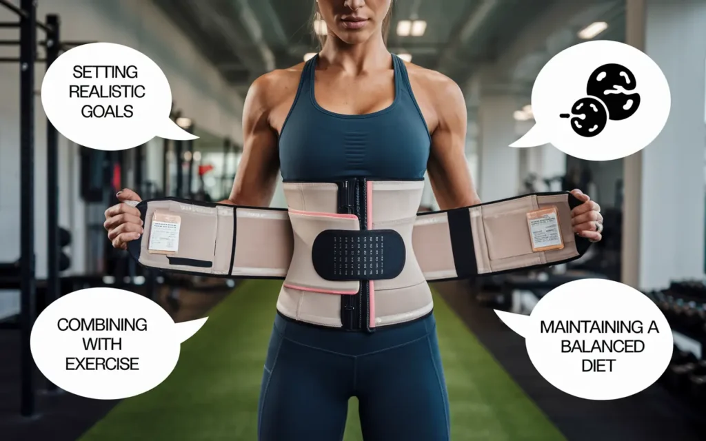 Expert tips for maximizing weight loss with the best waist trainer for weight loss illustrated by a fitness professional
