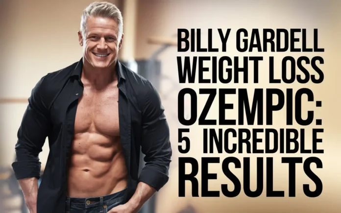 Billy Gardell weight loss Ozempic transformation