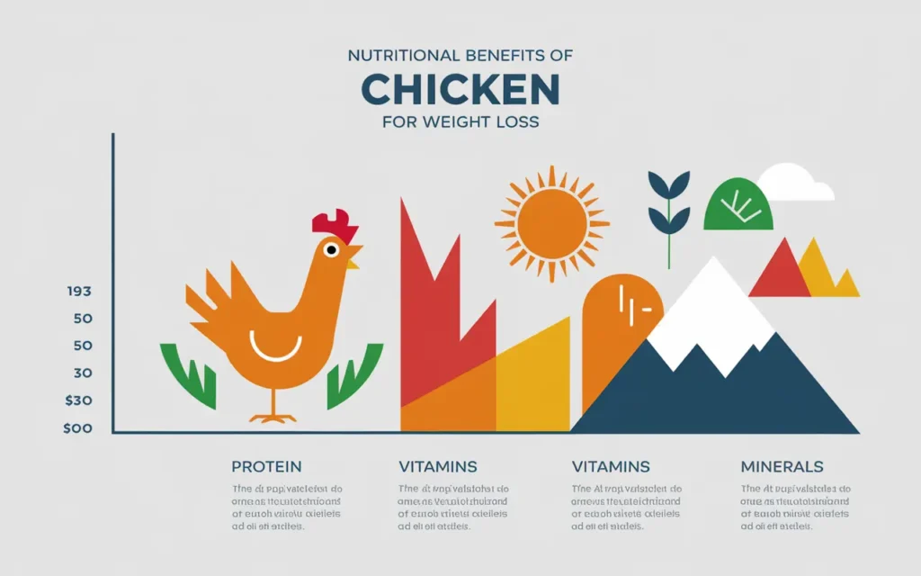 Chicken for weight loss: Nutritional information chart