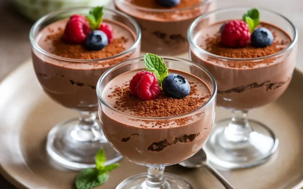 Guilt-free cottage cheese chocolate mousse for weight loss