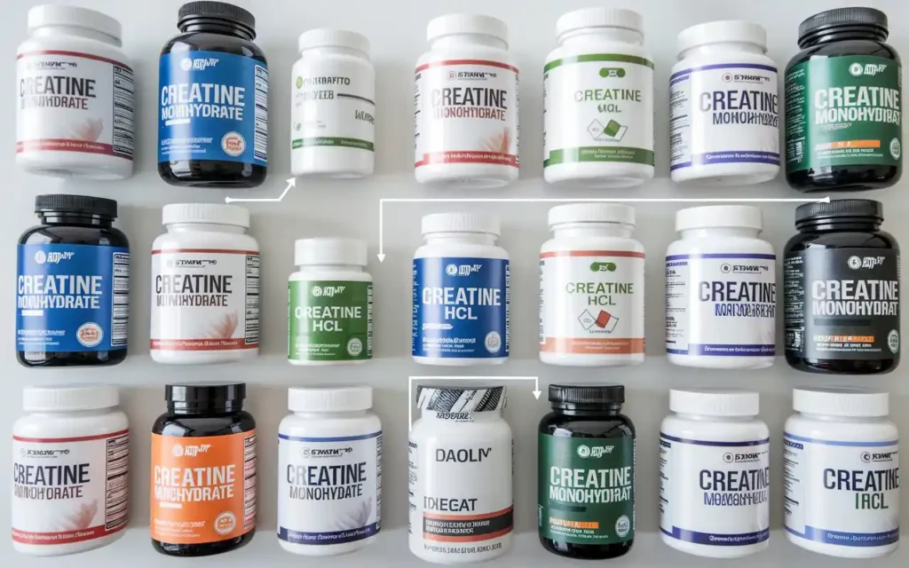 Different Types of Creatine Supplements for Weight Loss