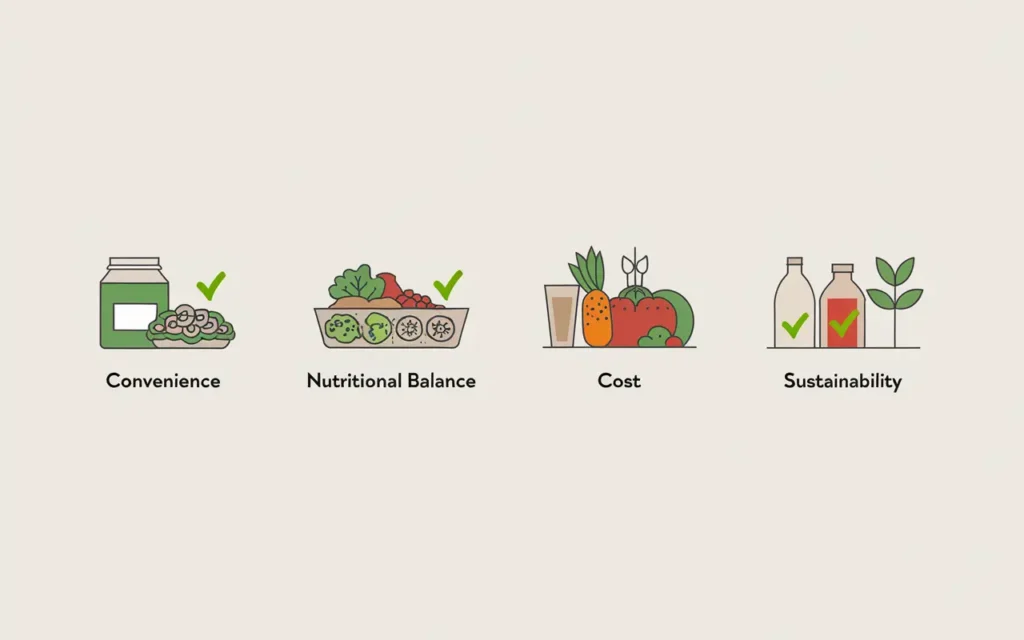 Huel vs traditional diets for weight loss comparison