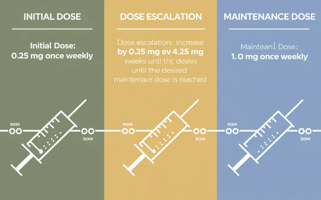 Ozempic starting dose for weight loss - Dosage guide chart