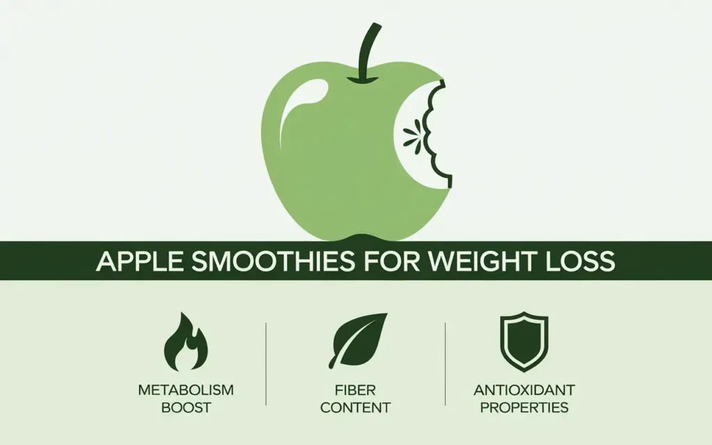 Science behind apple smoothie for weight loss benefits