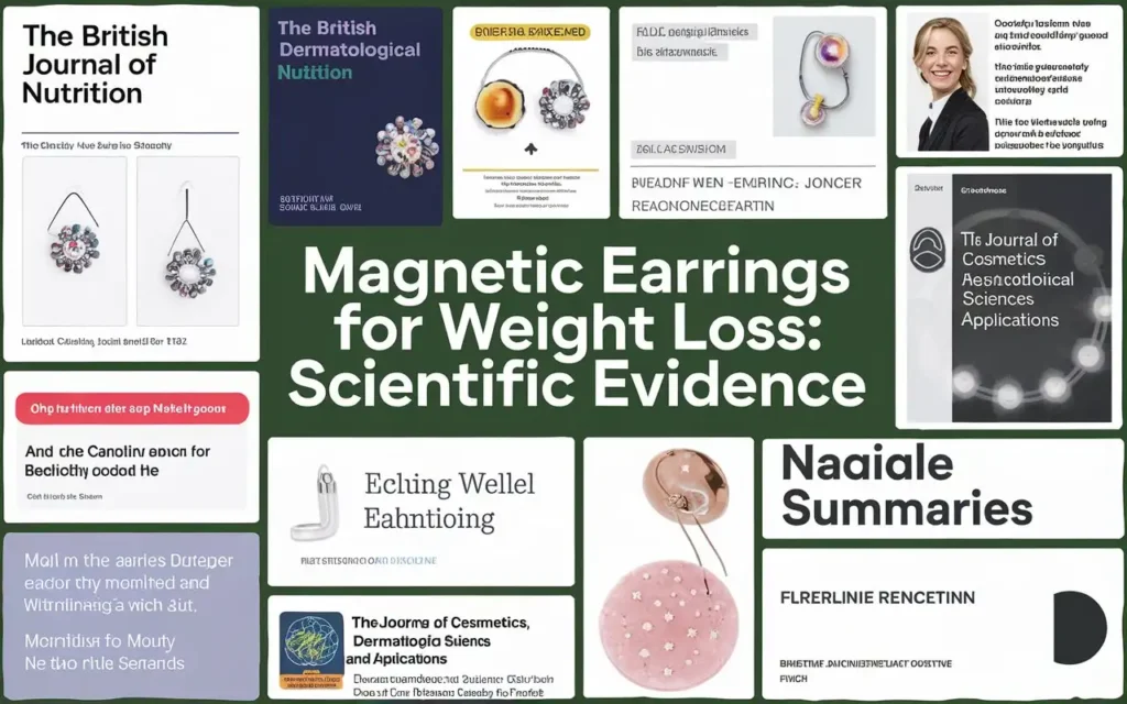 Scientific studies on magnetic earrings for weight loss