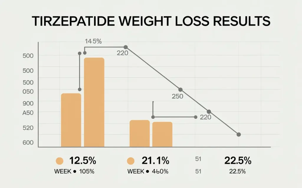 Tirzepatide weight loss reviews and clinical trial results