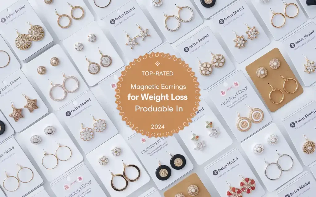 Top magnetic earrings for weight loss products displayed