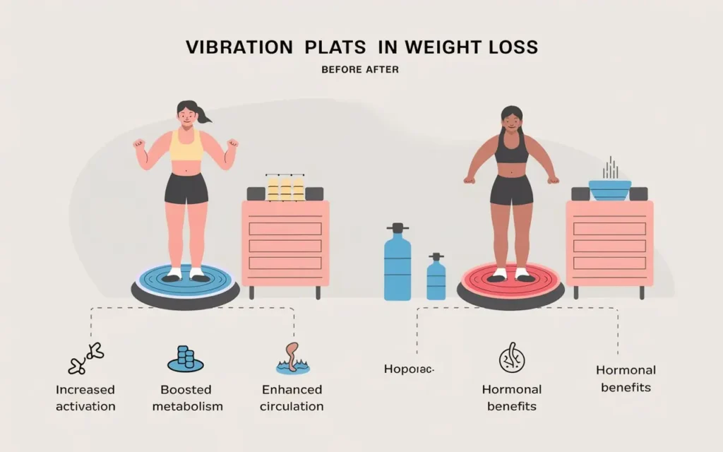 How Vibration Plates Aid Weight Loss Before and After