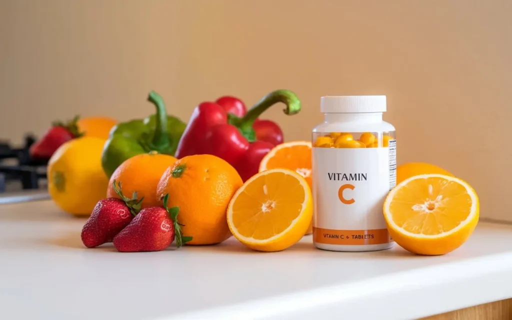 Vitamin C supplements supporting PCOS weight loss