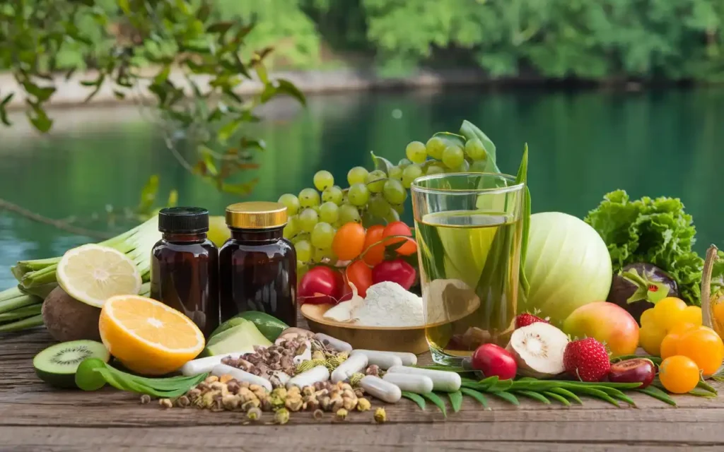 Natural alternatives to water pills for weight loss like herbal supplements