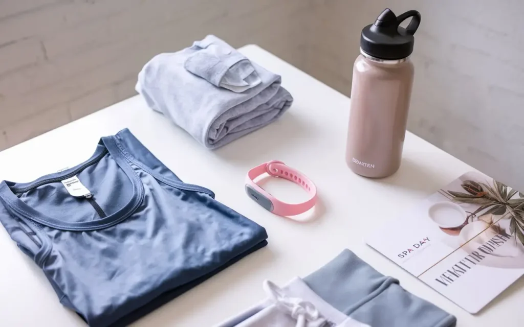 Examples of tangible weight loss rewards like new workout gear and accessories
