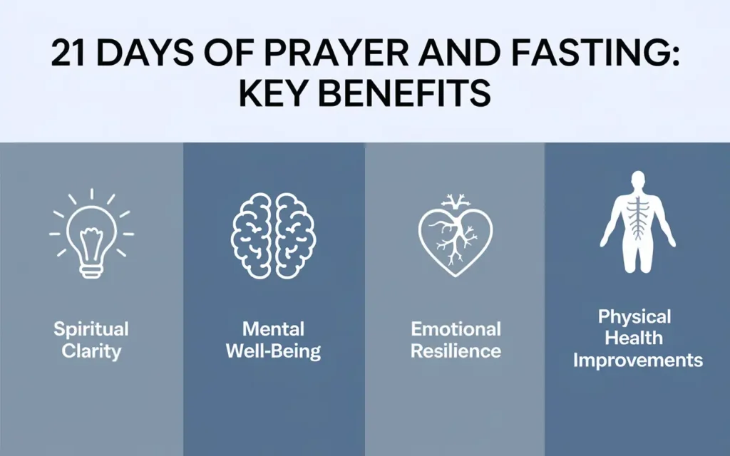 Benefits of 21 days of prayer and fasting for spiritual and personal growth