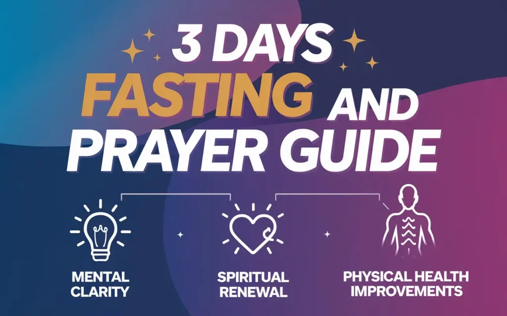 Benefits of 3 Days Fasting and Prayer Guide