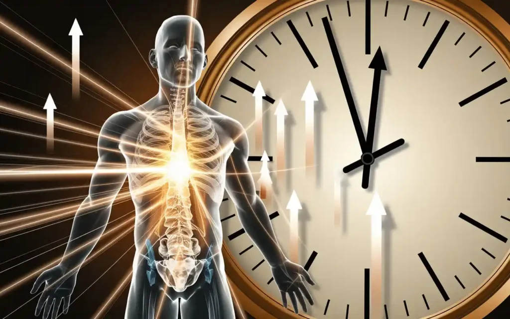 48 hour fasting benefits boosting metabolism with dynamic energy graphics