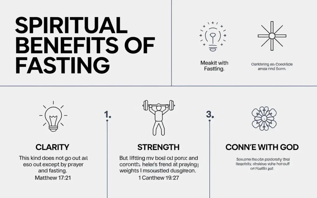 Spiritual benefits of fasting with Bible verses to read when fasting