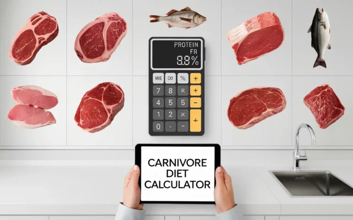 A detailed guide to using a carnivore diet calculator effectively, featuring meal plans and metrics.