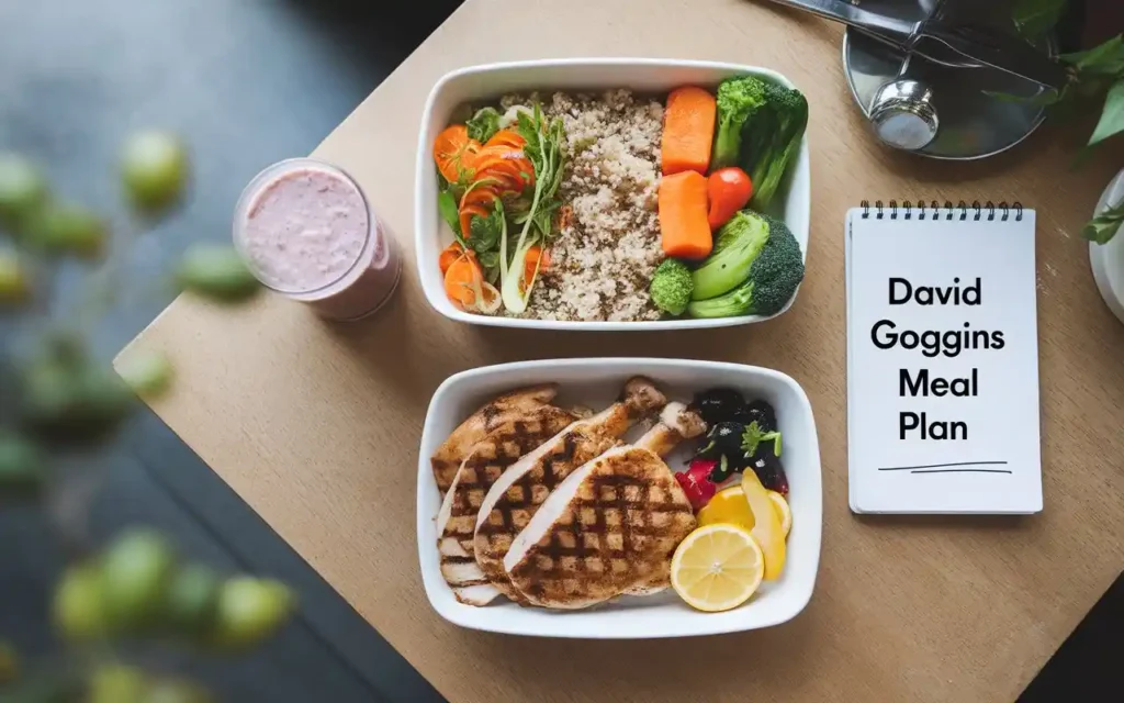 Healthy meal plan inspired by David Goggins' diet.