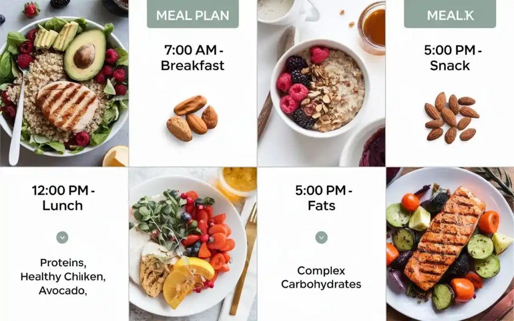 Fasting PCOS meal planning: Balanced and nutritious meal schedule.