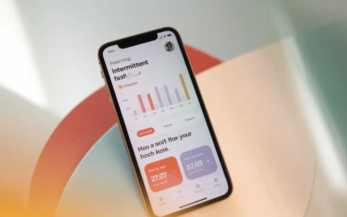 Free intermittent fasting app no subscription dashboard on smartphone